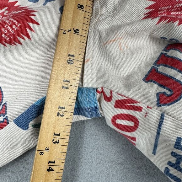 70s Jim Dandy Hominy Grits Flared Pants 30x30 Feed Sack Novelty - Picture 14 of 16